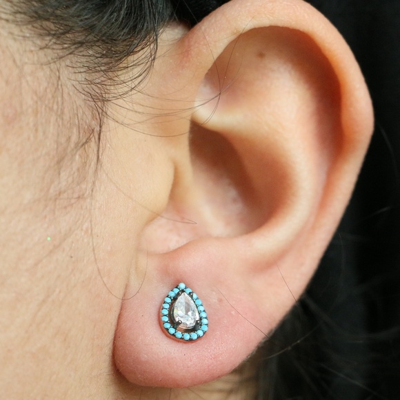 925 Sterling Silver nano turquoise - Picture 3 of 8